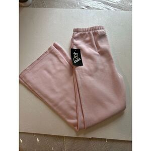 NWT Art Class Girls Sweatpants Medium ( 8) Pink Wide Leg Lounge Pants